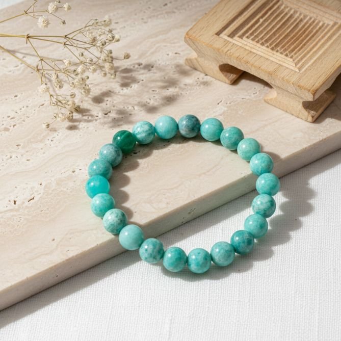 Larimar Beaded Bracelet